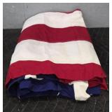100% Cotton 5x8' Knitted American Flag
