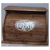 Wood Bread Box
