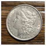 1887-P Morgan Dollar