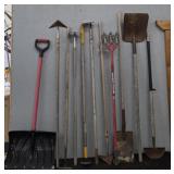 (11) Assorted Yard Tools