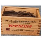 Wood Winchester Box With Nails