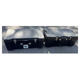 (2) Contico Deluxe Footlocker Trunks