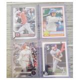 (4) Shohei Ontani Baseball Cards