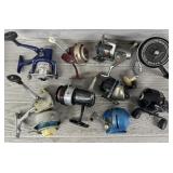 (9) Assorted Fishing Reels