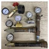 Various Pressure Gauges