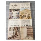 (4) J.R.R.Tolkien Novels Lord of The Rings
