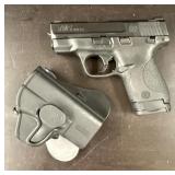 Smith and Wesson M&P 9mm Shield w/ OWB Holster