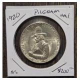 1920 U.S Pilgrim Half Dollar