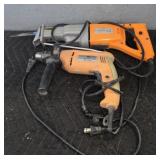 Chicago Electric Hammer Drill & Reciprocating Saw
