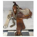 Leather Horse Saddle