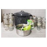 Canning Pot w/ Accessories & Jars *SEE BELOW*