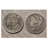 1880-P & 1880-O Morgan Dollars
