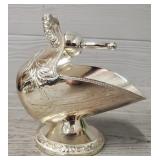Vintage Silver Plate Sugar Scuttle