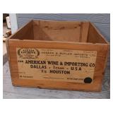 Vintage Wine Crate