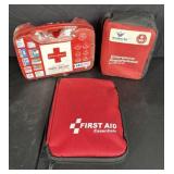 (3) First Aid Emergency Kits