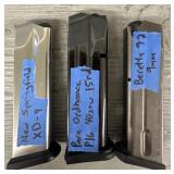 (3) Various Gun Magazines