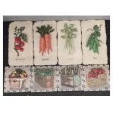 (8) Various Vegetable Tiles