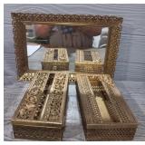 Mirror Tray 2 Tissue Holders
