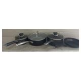 4-Piece Kitchen Stovetop Pots Set