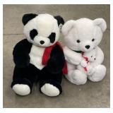 (2) Stuffed Bears