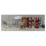(11) Alcohol Shot Glasses & Mixed Drink Glasses