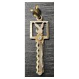 Playboy Bunny Key Pendant