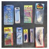 (9) PC Fishing Lure Variety