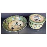Mediterranean Olive Pot & Bowl