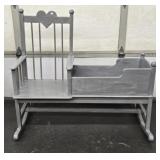 Wooden Rocking Chair/Bassinet