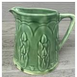 Antique McCoy Early Unmarked Asparagus Pitcher