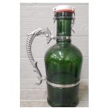 Muster Geschutzt German Green Glass Growler