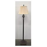 Resin Look Standing Lamp w/ Shade