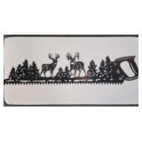 Metal Elk Saw Cutout