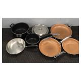 Assortment of Various Pots & Pans