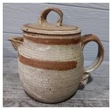 Vintage Stoneware Tea Pot