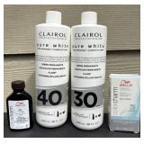 Hair Developer, Toners & Dyes