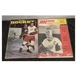 (2) Vintage Hockey Magazines