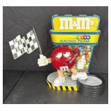M&M's Racing Team Collectible Candy Dispenser