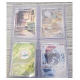 (4) Pokémon Illustration Rare Holo Cards