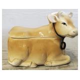 Ceramic 1982 Otagiri Cow Sugar Bowl
