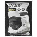 10-Pack Disposable Face Masks