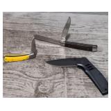 (3) Pocket Knives