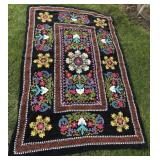 Vintage Uzbek Suzani Wall Hanging/Tapestry