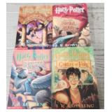 (4) Harry Potter Paperback Novels