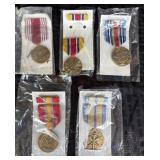 (5) US Army Reserve Components Achievement Medals
