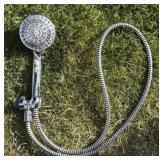 Chrome Handheld Shower Head /Flexible Hose