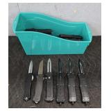 Large Assortment of Spring Loaded Knives
