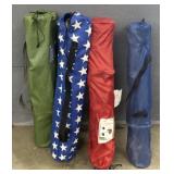 (4) Lawn Chairs w/ Covers