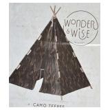 Wonder & Wise Camo Teepee