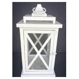 Farmhouse Style Metal Hanging Candle Lantern